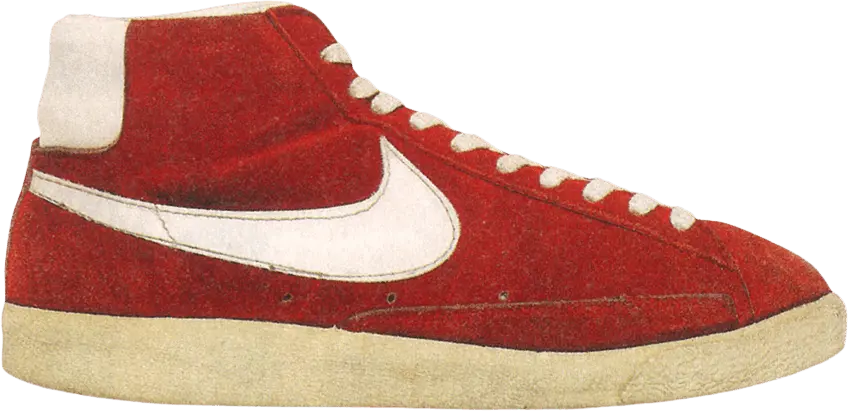 Nike Blazer Suede High &#039;Red&#039; 1972