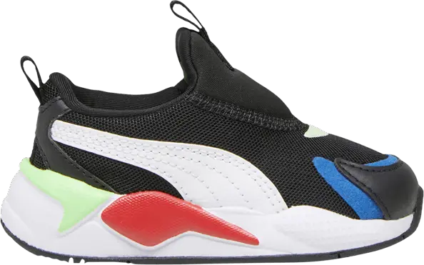  Puma RS-X3 Slip-On Toddler &#039;Black Red Blue&#039;