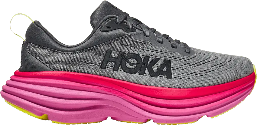  Hoka One One Bondi 8 Castlerock Strawberry (Women&#039;s)