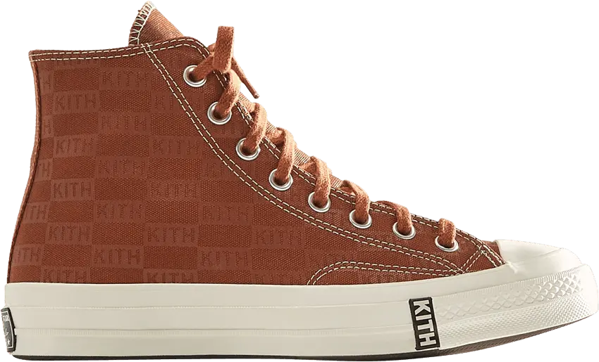  Converse Kith x Chuck 70 High &#039;Gingerbread Monogram&#039;