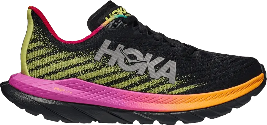  Hoka One One Mach 5 Black Multi-Color (Women&#039;s)