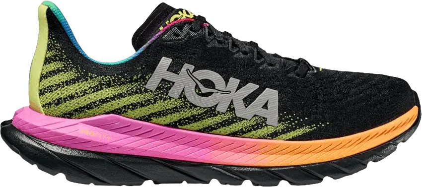  Hoka One One Mach 5 Black Multi-Color