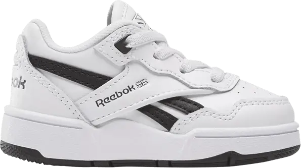  Reebok BB4000 2 Toddler &#039;White Black&#039;