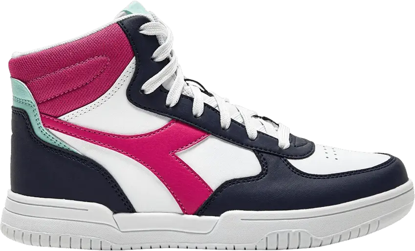 Diadora Raptor Mid Big Kid &#039;Peacoat Fuchsia Purple&#039;