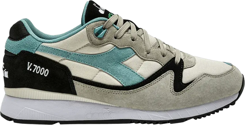  Diadora V7000 Winter &#039;Silver Green Snorkel Blue&#039;