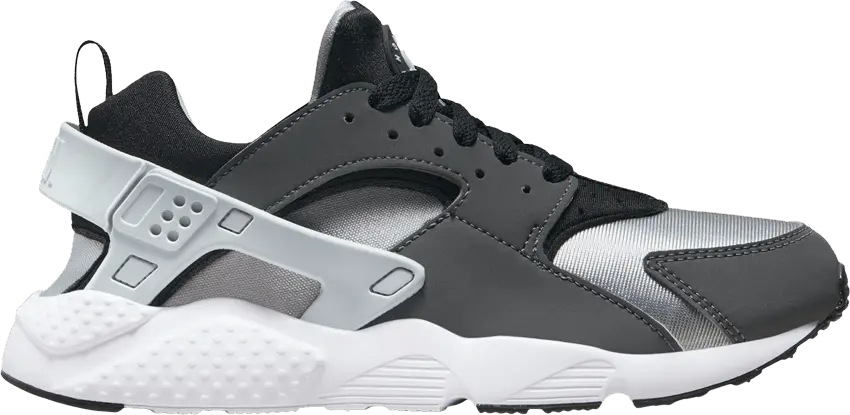  Nike Huarache Run 2.0 GS &#039;Black Iron Grey&#039;