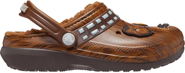  Crocs Star Wars x Classic Lined Clog Toddler &#039;Chewbacca&#039;