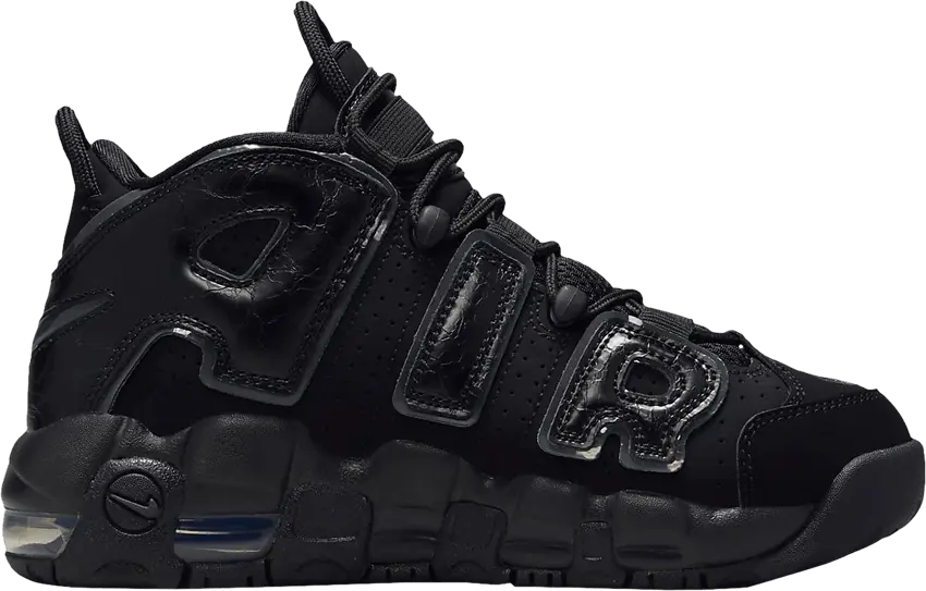  Nike Air More Uptempo GS &#039;Black Anthracite&#039;