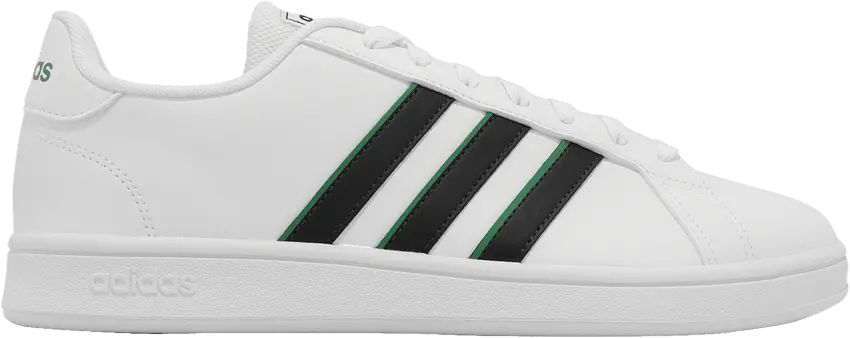  Adidas Grand Court Base &#039;White Carbon Green&#039;