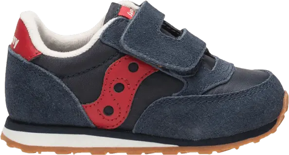  Saucony Jazz Hook &amp; Loop Little Kid &#039;Navy Red&#039;