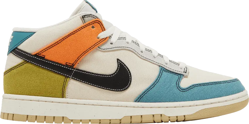  Nike Dunk Mid Pale Ivory Multi