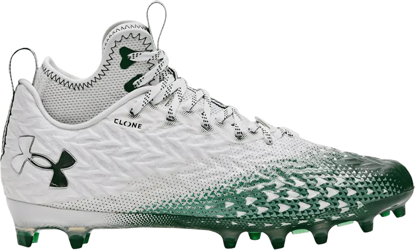 Under Armour Spotlight Clone 3.0 MC &#039;White Forest Green&#039;