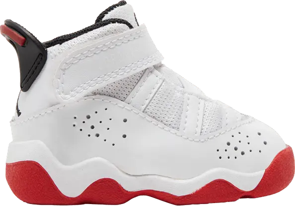  Jordan 6 Rings TD &#039;White University Red&#039;