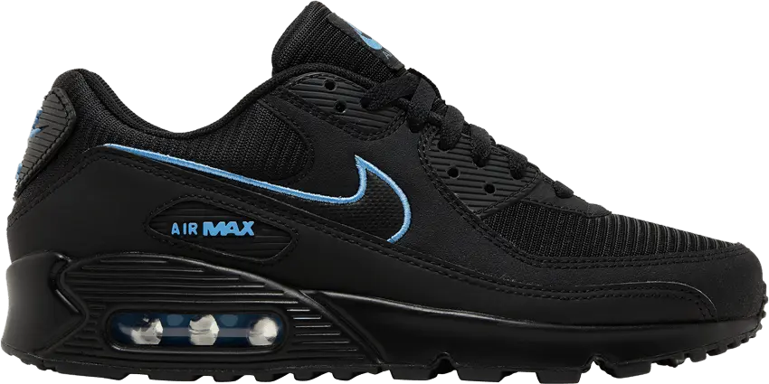  Nike Air Max 90 Black University Blue