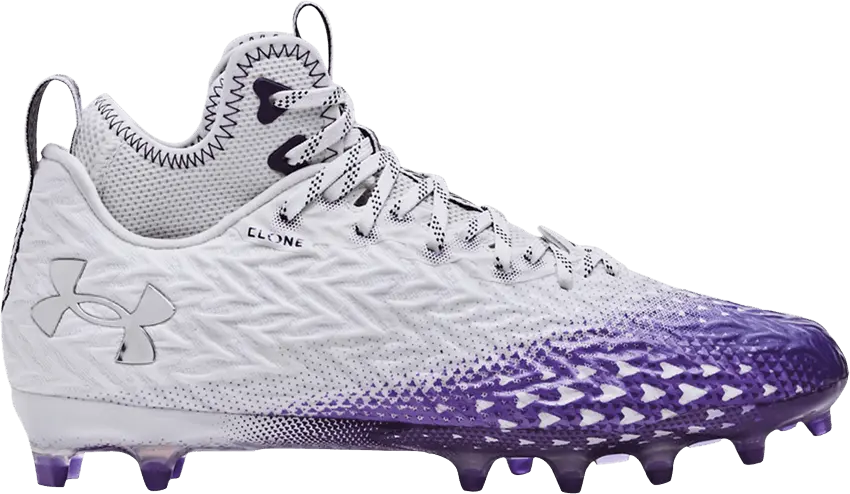  Under Armour Spotlight Clone 3.0 MC &#039;White Purple&#039;