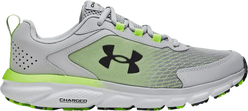  Under Armour Charged Assert 9 Marble &#039;Mod Grey Lime Surge&#039;