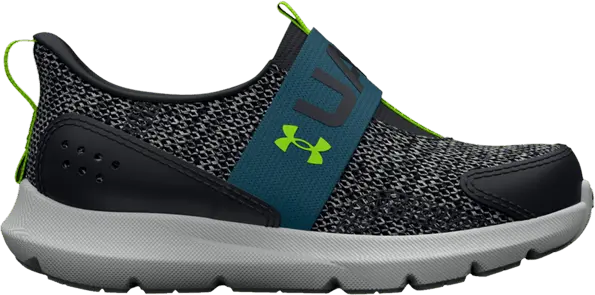  Under Armour Surge 3 Slip TD &#039;Black Static Blue&#039;