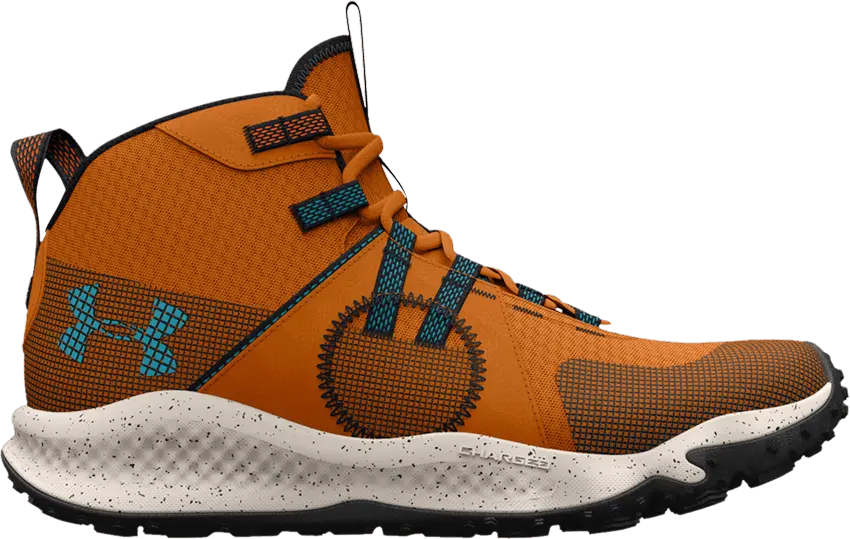  Under Armour Charged Maven Trek &#039;Honey Orange Blue Surf&#039;