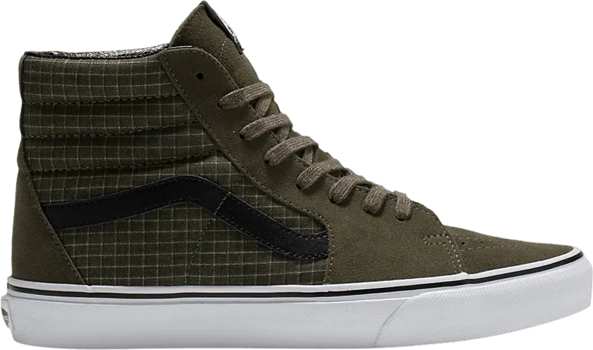  Vans Sk8-Hi &#039;Ripstop Canvas - Grape Leaf&#039;