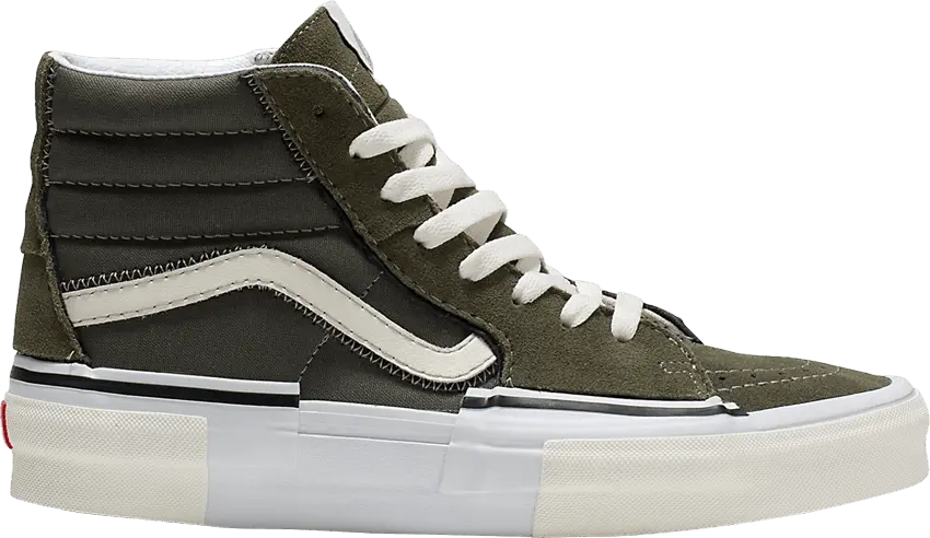  Vans Sk8-Hi &#039;Reconstruct - Olive Camo&#039;