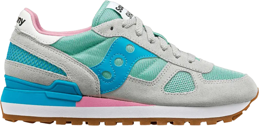  Saucony Wmns Shadow Original &#039;Grey Turquoise&#039;