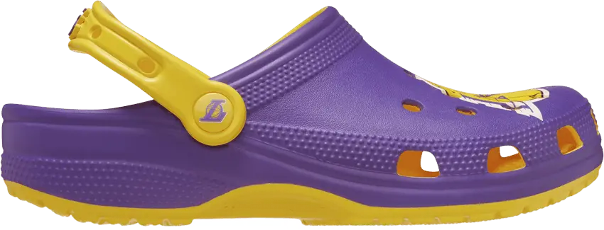  Crocs NBA x Classic Clog &#039;Los Angeles Lakers&#039;