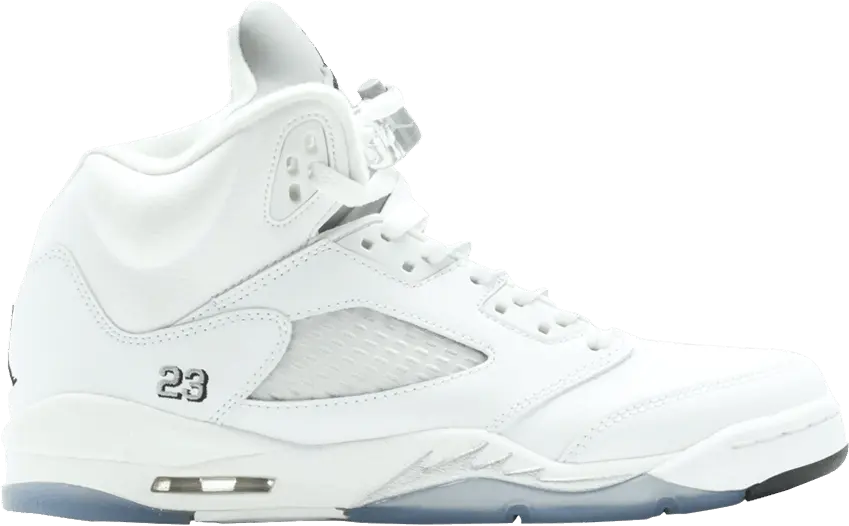  Jordan 5 Retro Metallic White (2015) (GS)