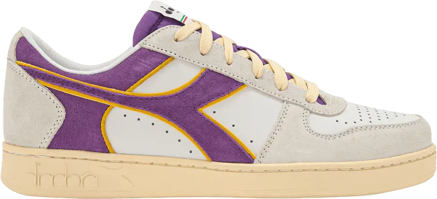  Diadora Magic Basket Low &#039;White Deep Lavander&#039;