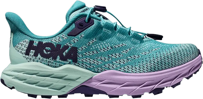  Hoka One One Speedgoat 5 Kids &#039;Ocean Mist Lilac&#039;