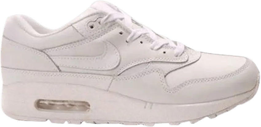  Nike Air Max 1 Leather &#039;White&#039;