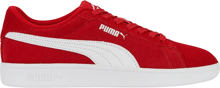  Puma Smash 3.0 Suede Big Kid &#039;For All Time Red&#039;