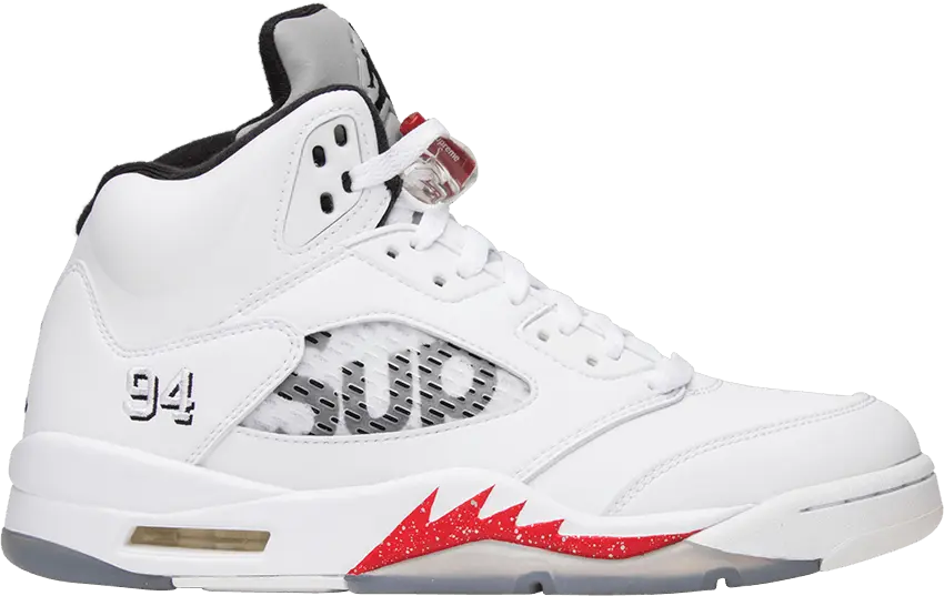  Jordan 5 Retro Supreme White