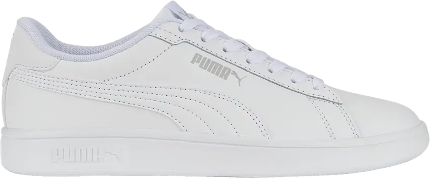  Puma Smash 3.0 Leather Big Kid &#039;White&#039;