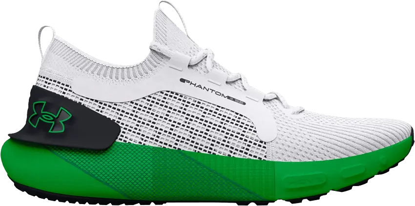  Under Armour HOVR Phantom 3 SE &#039;White Green Screen&#039;