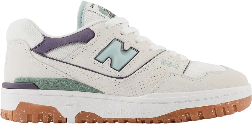  New Balance 550 Sea Salt White Fog (Women&#039;s)