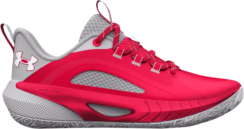  Under Armour Wmns HOVR Ascent 2 &#039;Red Halo Grey&#039;