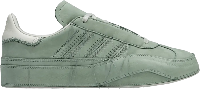  Adidas Y-3 Gazelle &#039;Silver Green&#039;
