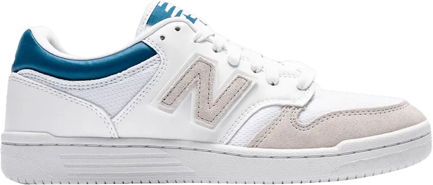  New Balance 480 &#039;White Atlantic Blue&#039;