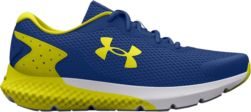  Under Armour Charged Rogue 3 GS &#039;Blue Mirage Starfruit&#039;