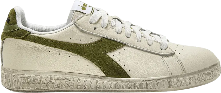  Diadora Game Low Waxed Suede Pop &#039;White Fern&#039;