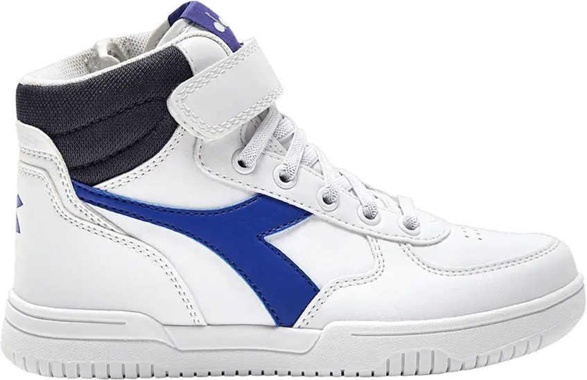  Diadora Raptor Mid Little Kid &#039;White Peacoat&#039;