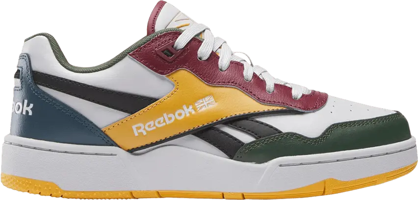  Reebok BB4000 2 Big Kid &#039;White Multi-Color&#039;