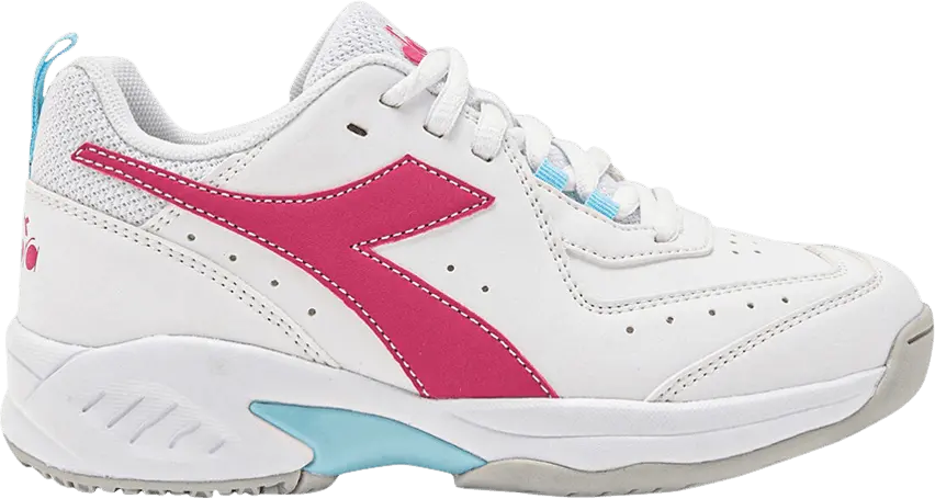  Diadora S.Challenge 5 SL Big Kid &#039;White Pink Lady&#039;