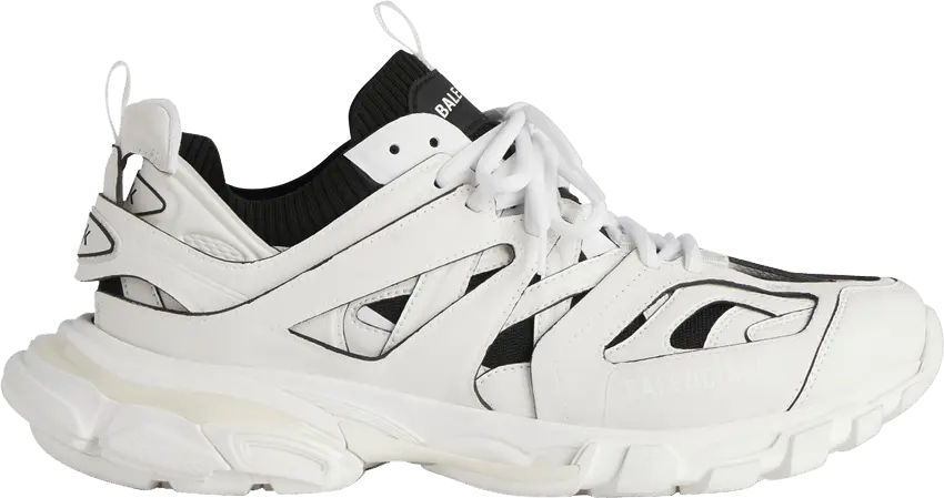  Balenciaga Track Sock Sneaker &#039;White Black&#039;