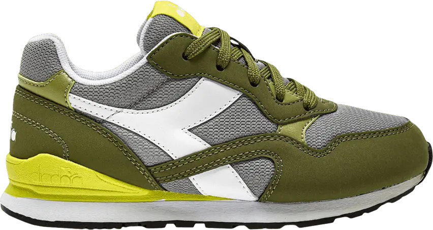 Diadora N.92 Little Kid &#039;Sphagnum Ultimate Grey&#039;