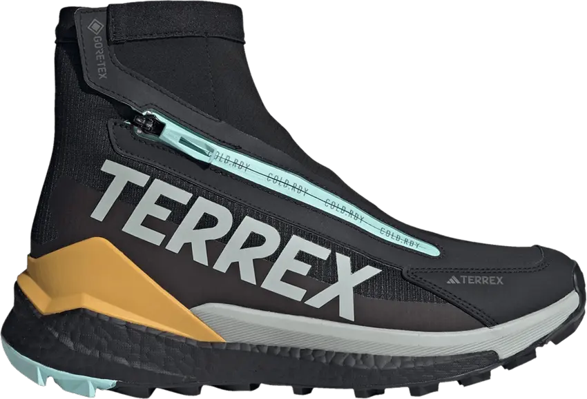  Adidas Terrex Free Hiker 2 Cold.RDY &#039;Black Semi Flash Aqua&#039;