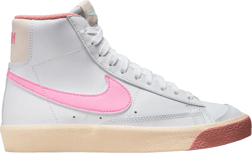  Nike Blazer Mid 77 White Pink Spell (GS)