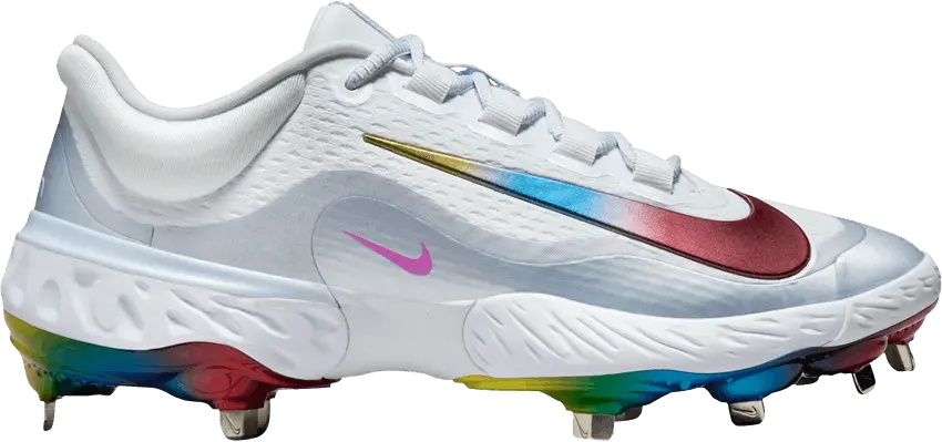 Nike Alpha Huarache Elite 4 Low &#039;Rainbow&#039;