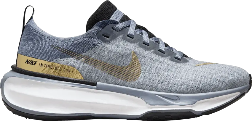  Nike Wmns ZoomX Invincible 3 &#039;Ashen Slate Metallic Gold&#039;