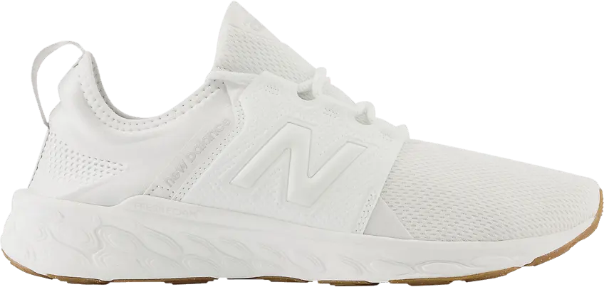  New Balance Fresh Foam X Cruz v3 2E Wide &#039;White Gum&#039;